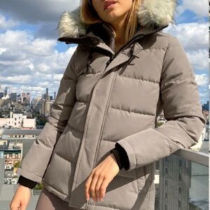 TNA Aritzia The Powder Parka Short Jacket